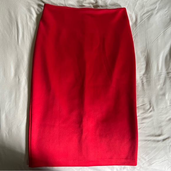 New York & Company Dresses & Skirts - NY&CO Red Pencil Skirt Size 4